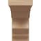Ekena Millwork 8"W x 16"D x 16"H Classic Sheridan Rough Cedar Woodgrain TimberThane Corbel, Primed Tan CORUR08X16X16SHERCPR - alternate 6